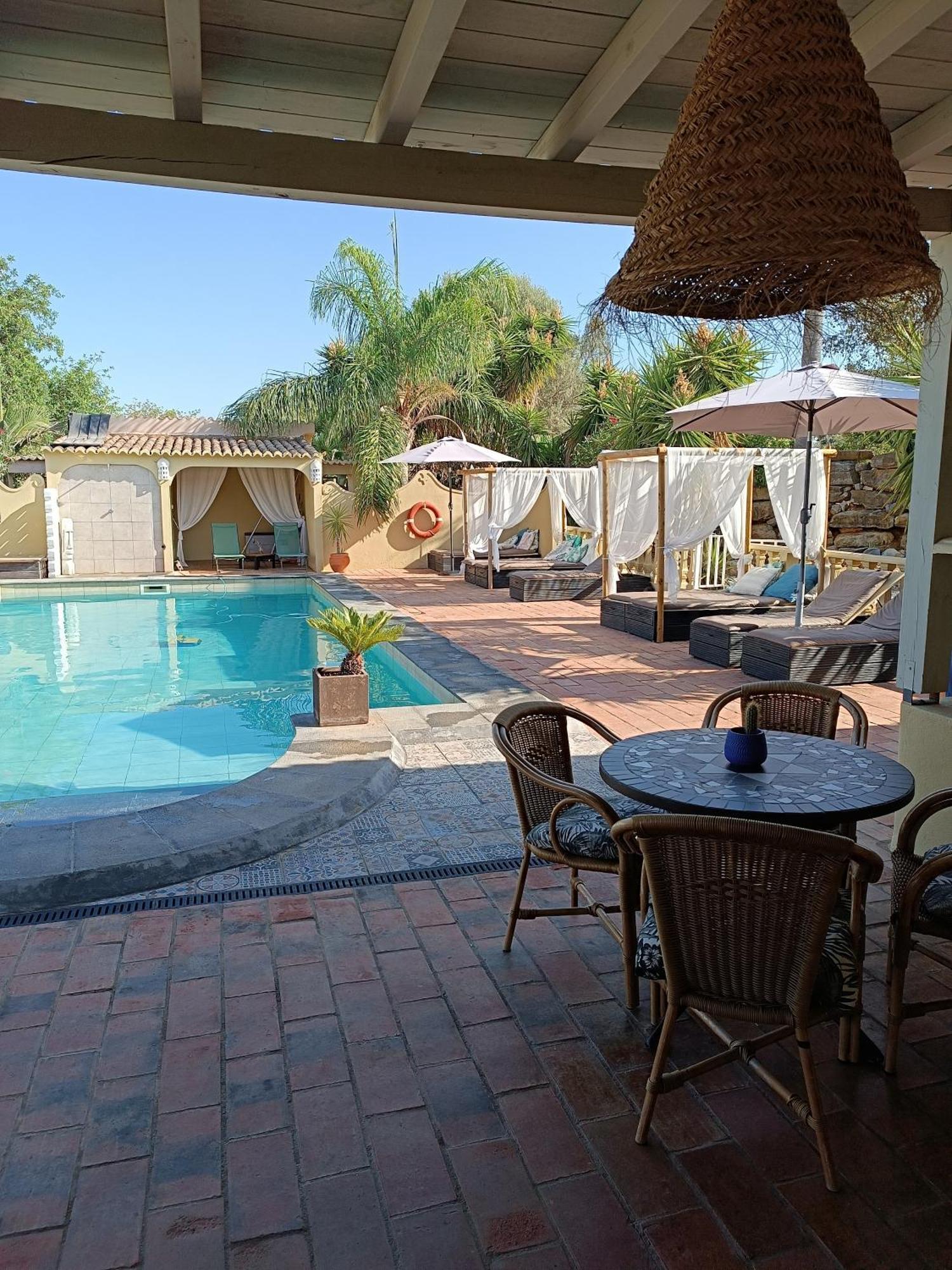 Quinta Pereiro Tropic Garden, Algarve Bed & Breakfast Moncarapacho Exterior photo